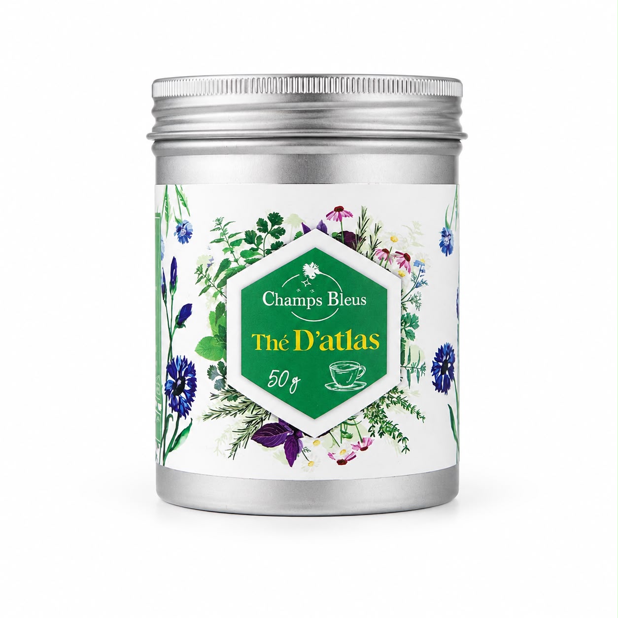 THÉ D'ATLAS – Infusion Naturelle au Bleuet & Plantes Marocaines