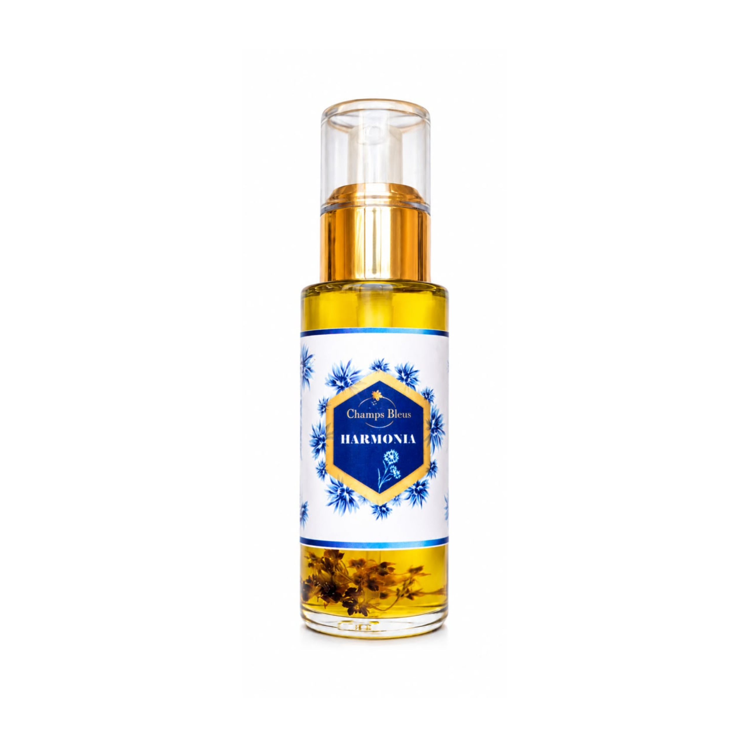 HARMONIA – Huile Capillaire Naturelle au Bleuet