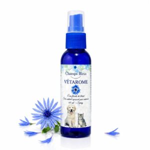 Eau florale de bleuet pour animaux VétArome