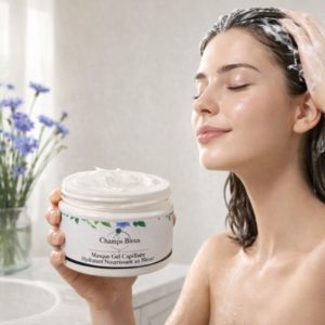 Masque Gel Capillaire Hydratant & Nourrissant au Bleuet