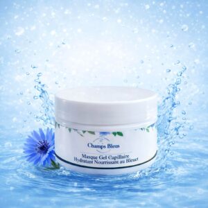 Masque Gel Capillaire Hydratant & Nourrissant au Bleuet