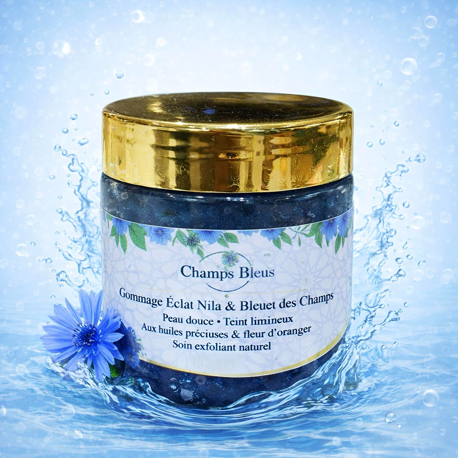 Gommage Éclat Nila & Bleuet des Champs