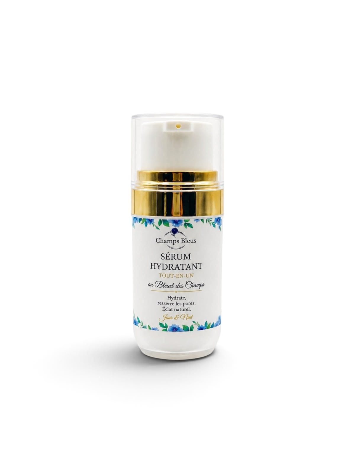 sérum hydratant au bleuet